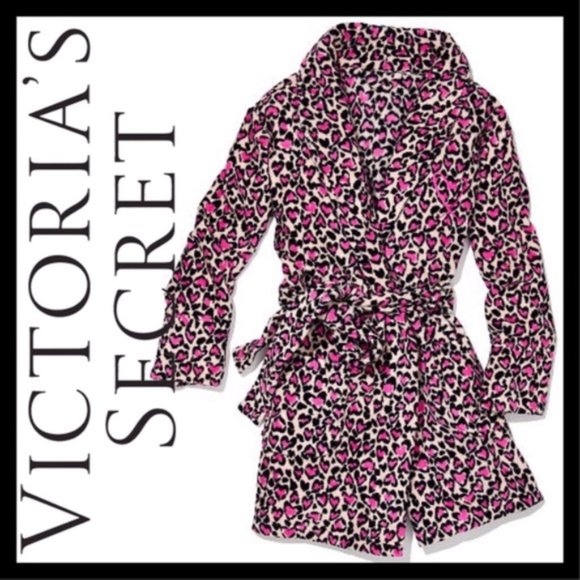 NWT Victoria's Secret Pink Heart Cheetah Vibe XS - Picture 8 of 9